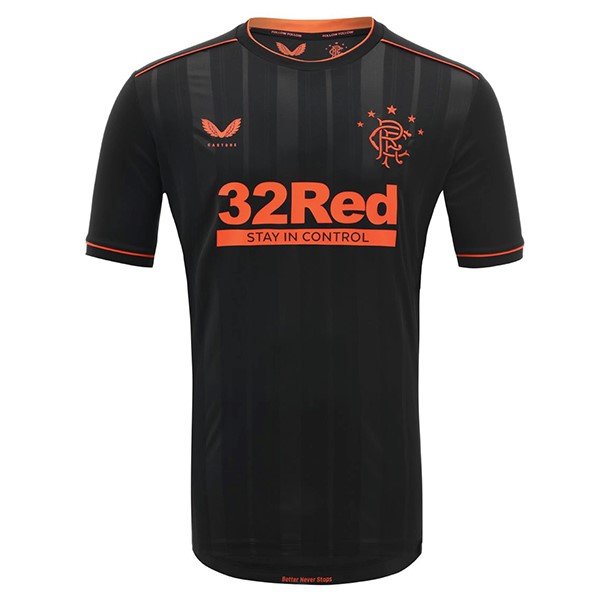 Tailandia Camiseta Rangers Tercera equipo 2020-21 Negro